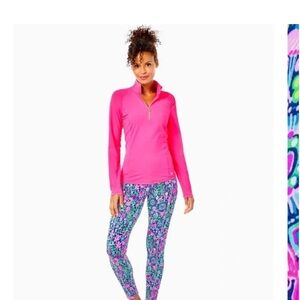 Lilly Pulitzer Leggings in Low Tide Navy Jewely